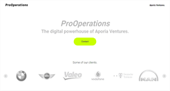 Desktop Screenshot of pro-operations.com